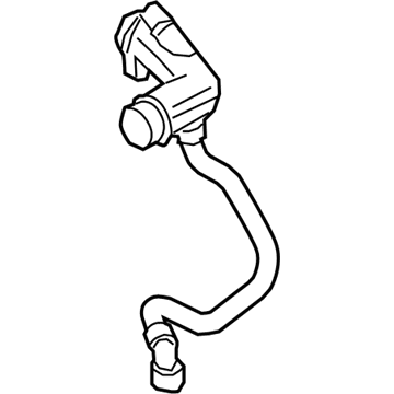 BMW 17-12-5-A37-139 PIPE, COOLANT PUMP-ELECTR. C