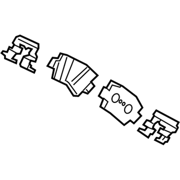 Kia 58302D5A50 Pad Kit-Rear Disc Brake