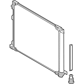 Lexus 88460-78010 CONDENSER Assembly