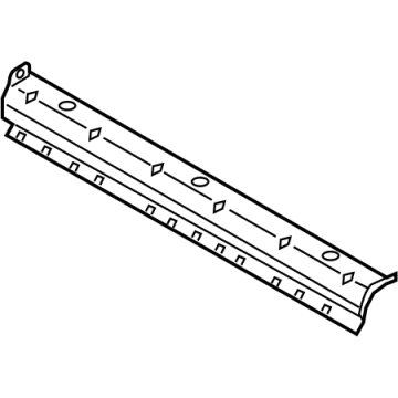 BMW 41-00-7-499-126 CROSS MEMBER, TRUNK FLOOR RE