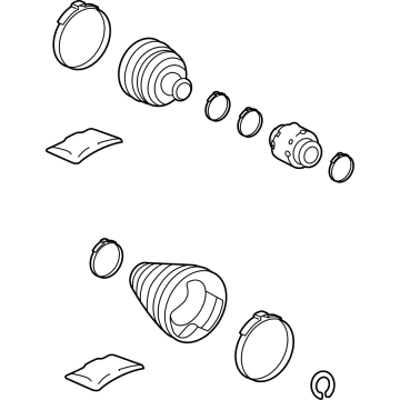 Toyota 04427-07092 Boot Kit