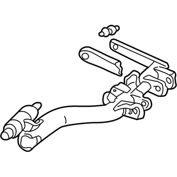 Honda 52371-S5A-A14 Arm, Left Rear Trailing