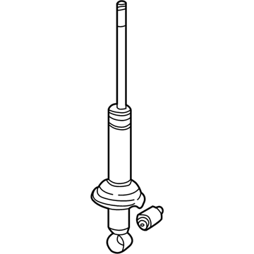 Honda 52611-S5D-A06 Shock Absorber Unit, Rear
