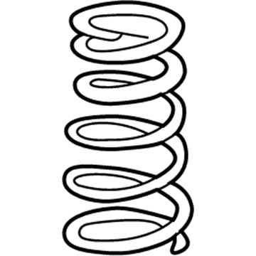 Honda 52441-S5D-A13 Spring, Rear