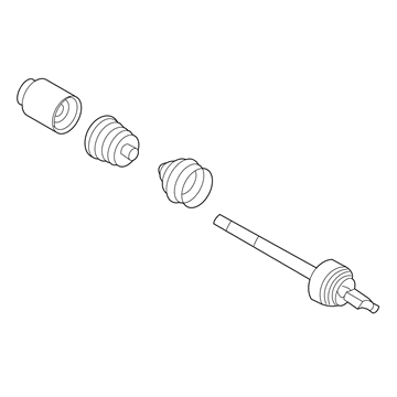 Kia 495012G500 Joint Assembly-Cv LH