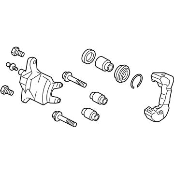 Toyota 47750-12B00 Caliper Assembly