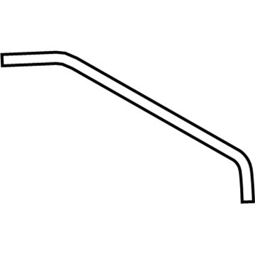 Nissan 65810-1AA0A Sealing Rubber-Hood
