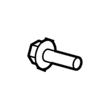 Mopar 6505598AA Screw-HEXAGON Head Pilot Point