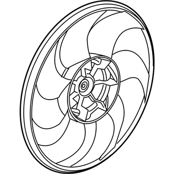 GM 84117014 Fan Blade