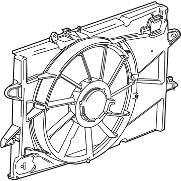 GM 84145767 Fan Shroud