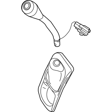 Ford 8W1Z-7210-AJ Gear Shift Assembly