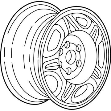 Honda 42700-S9A-901 Disk, Wheel (16X6 1/2Jj) (Ring Techs)
