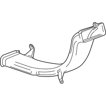 GM 23195687 Rear Duct