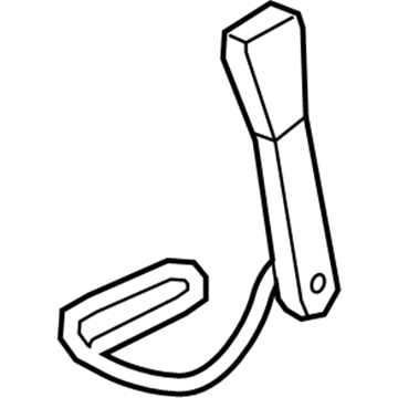 Hyundai 88830-0W000-J4 Buckle Assembly-Front Seat Belt, LH