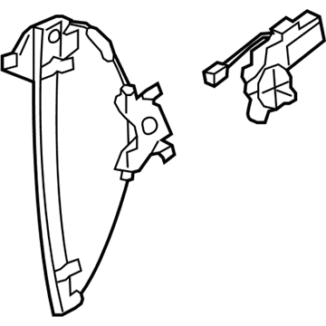 GM 23196465 Window Regulator