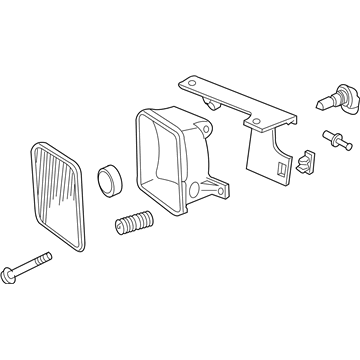 GM 16517430 Lamp Asm-Front Fog