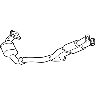 GM 23130397 Converter & Pipe