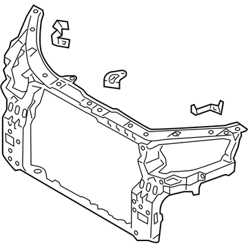 Kia 641011U000 Carrier Assembly-Front End