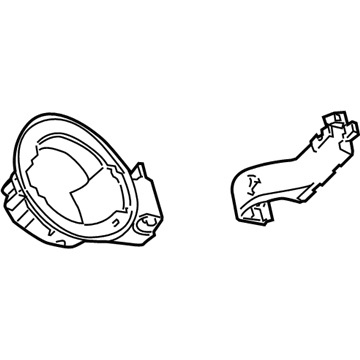 GM 22943832 Housing Asm-Fuel Tank Filler Pipe