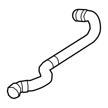 BMW 17-12-8-689-256 Hose Heat Management Module
