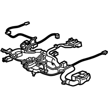 GM 23116716 Harness Asm-Driver Seat Adjuster Wiring *Less Finish