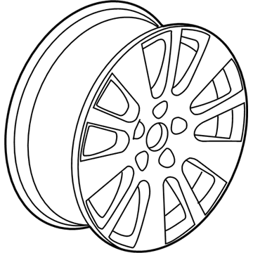 GM 9597429 Wheel, Alloy