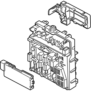 BMW 61-14-8-384-629 Fuse Box