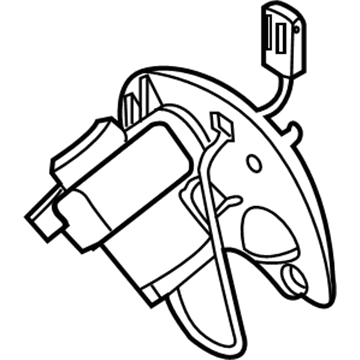 BMW 12-90-7-570-074 Cover With Blower
