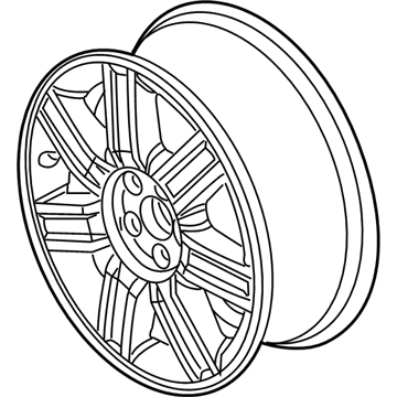 Ford 8T5Z-1007-B Wheel