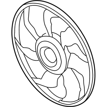 Kia 252313R000 Fan-Cooling