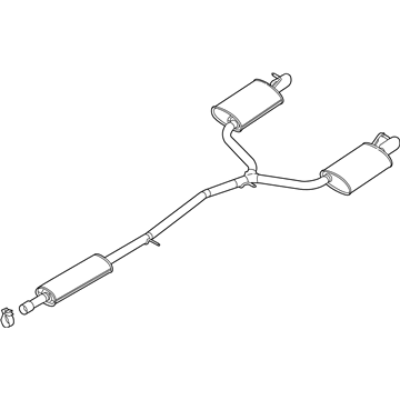 Ford DB5Z-5230-D Muffler