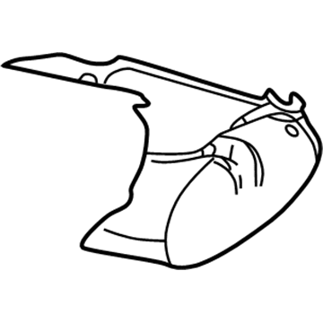 GM 12473281 Seat Cushion Pad