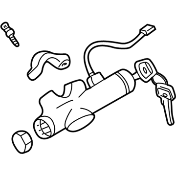 Nissan D8700-6J30B Lock Steering