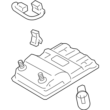 Toyota 63650-06290-E0 Overhead Console