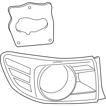 Toyota 81561-12C10 Combo Lamp Assembly