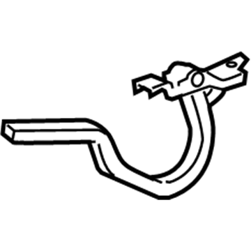 Honda 68660-TE0-A00ZZ Hinge, L. Trunk