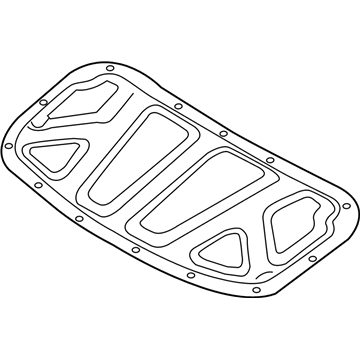 Hyundai 81125-F3500 Pad-Hood Insulating