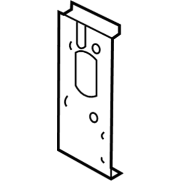Hyundai 64615-3X000 Bracket-Front Side Member Front, LH