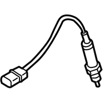 Nissan 226A0-EA210 Heated Oxygen Sensor, Rear