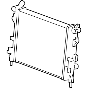 GM 19130432 Radiator Assembly