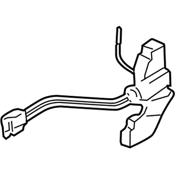 Kia 813202J030 Front Door Latch Assembly, Right