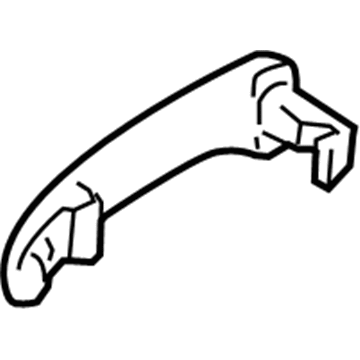 Kia 826612J000 Door Outside Handle Assembly, Right