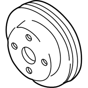 Hyundai 25211-38002 Pulley-Coolant Pump