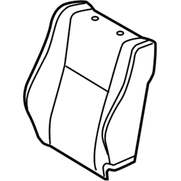 Toyota 71073-0C591-E2 Seat Back Cover