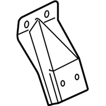 Ford F81Z-6096-AC Transmission Crossmember Side Bracket