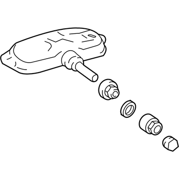 Toyota 42607-48010 Tire Pressure Sensor