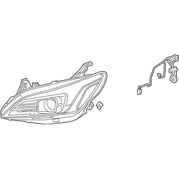 GM 26213779 Composite Headlamp