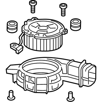 Honda 1J820-5K0-003 Fan Assy., Charge Cooling (Dc-Dc)