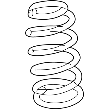 Acura 52441-TX5-A12 Spring, Rear