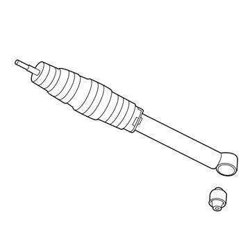 Acura 52610-TX5-A02 Shock Absorber Assembly, Rear